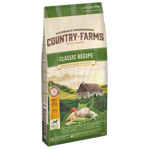 фото Сухой корм для собак Country Farms курица 12 кг