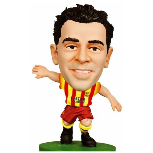 Фигурка футболиста Soccerstarz Хави Эрнандес Барселона (Xavi Hernandez Barcelona) Away Kit (202513)