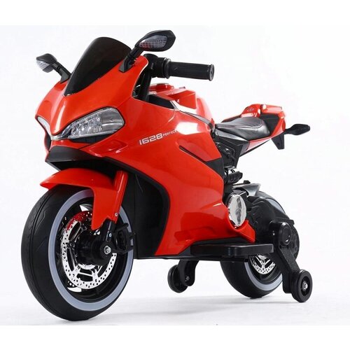 Электромобили, квадроциклы и мотоциклы FUTAI Детский электромотоцикл Ducati Red 12V - FT-1628-RED электромобили квадроциклы и мотоциклы bbh детский квадроцикл maverick atv 12v 4wd bbh 3588 4 red