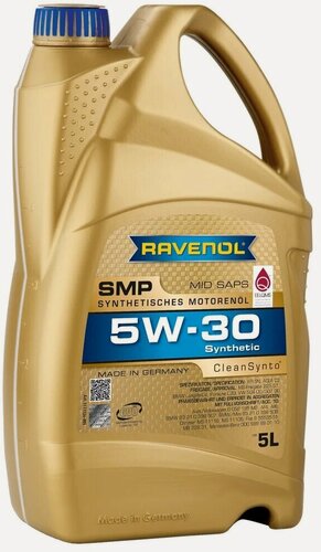 Изображение товара Моторное масло RAVENOL SMP SAE 5W-30 (5л)