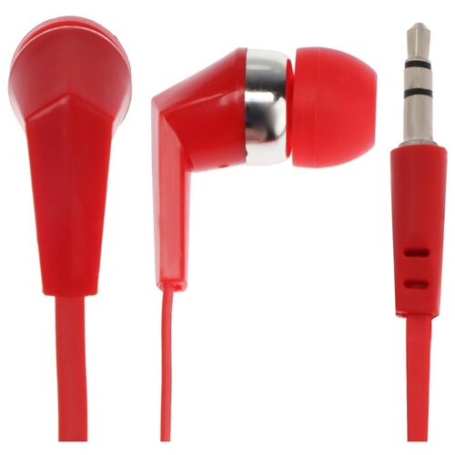 Наушники Blast BAH-210 вакуумные 35 мм 12 м красный 30700₽