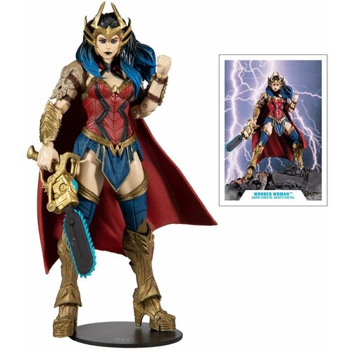 Фигурка McFarlane Toys Чудо-женщина Death Metal (McFarlane Death Metal - Wonder Woman) модель бэт зверь dark nights death metal от mcfarlane toys