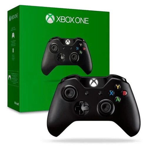 Геймпад беспроводной Xbox One S X Series S X Wireless Controller Черный 2 ревизия 1697 джойстик REF OEM 499000₽