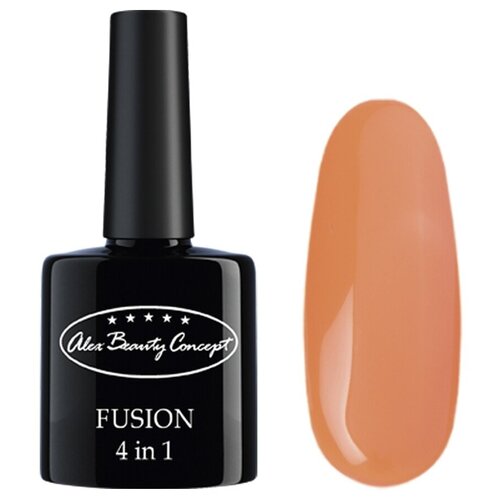 Alex Beauty Concept Гель-лак FUSION 4 IN 1 GEL, 7.5 мл, цвет коричневый/бежевый. alex beauty concept гель лак fusion 4 in 1 gel 7 5 мл зеленый