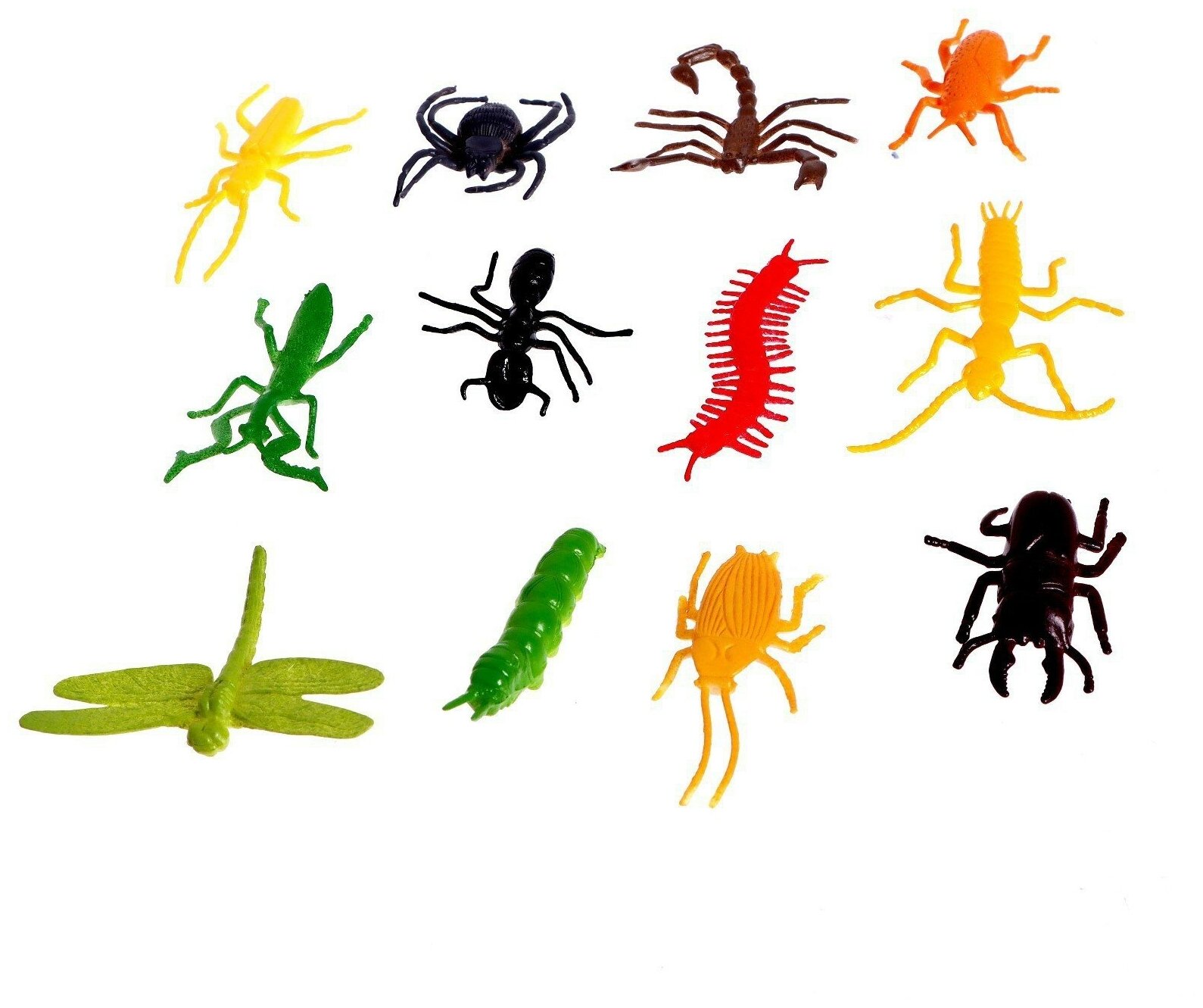 Развивающий набор "Мир насекомых", с карточками, по методике Домана, для детей и малышей