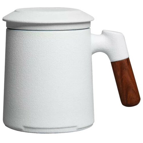 Керамическая кружка Pinztea Ceramic Cup White 9.3х11.5 cm