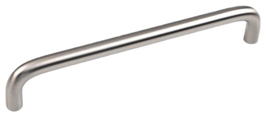 Мебельная ручка JET 107 м.ц. 160 мм, сталь, брашированный никель RQ107S.160BN55 - фотография № 3