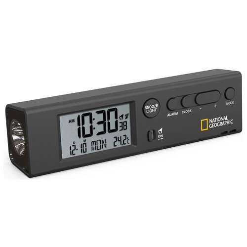 Часы Bresser National Geographic World Time с термометром и фонариком 415600₽