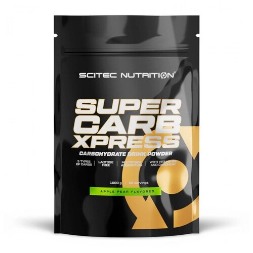 Scitec Nutrition Supercarb Xpress 1000 г. Яблоко-груша