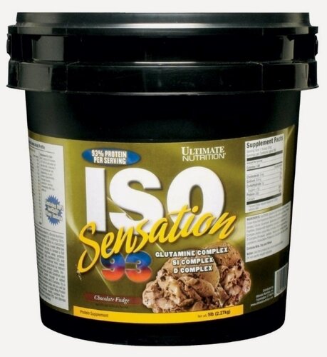 Изображение товара Ultimate Nutrition ISO Sensation (2270 гр) - Шоколадная Выдумка