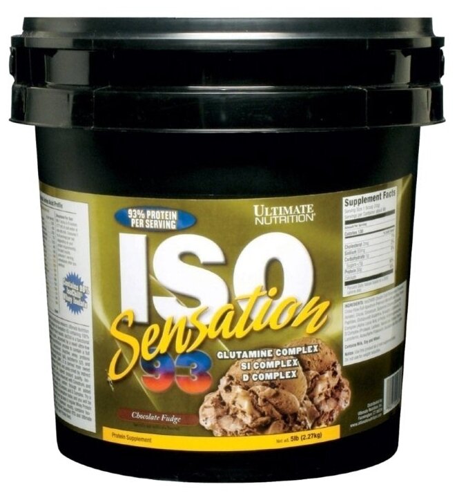 Ultimate Nutrition ISO Sensation (2270 гр) - Бразильский Кофе