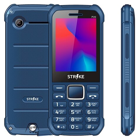 Телефон Strike P20 Dark Blue