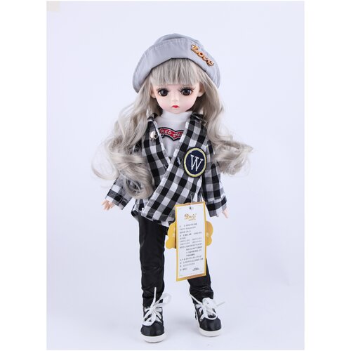 Doris Шарнирная BJD кукла Дорис с базовым мейком - Зиму (Doris Zimu Doll 30 cm)