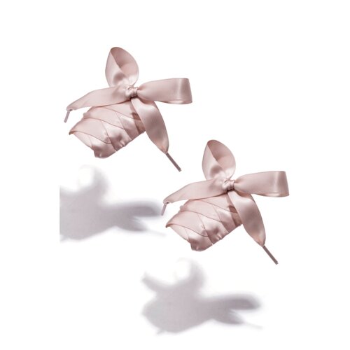 фото Шнурки "яркие идеи" зеленый рассвет (пудровый) 100 см