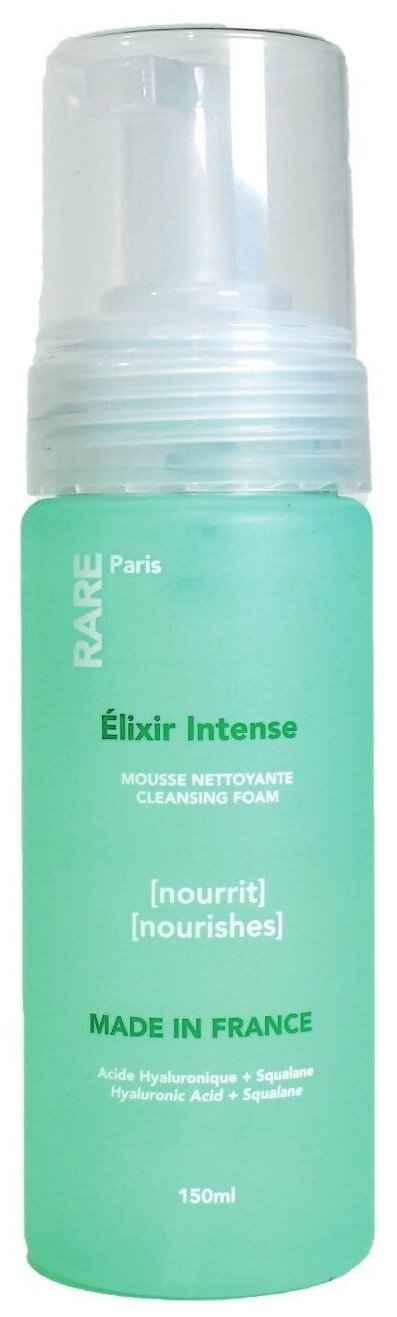 Пенка для умывания увлажняющая, 150 мл, Elixir intense RARE Paris