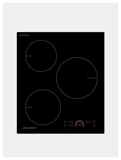 Индукционная встраиваемая варочная панель Schaub Lorenz SLK IY 41 H5, 45 см, черный