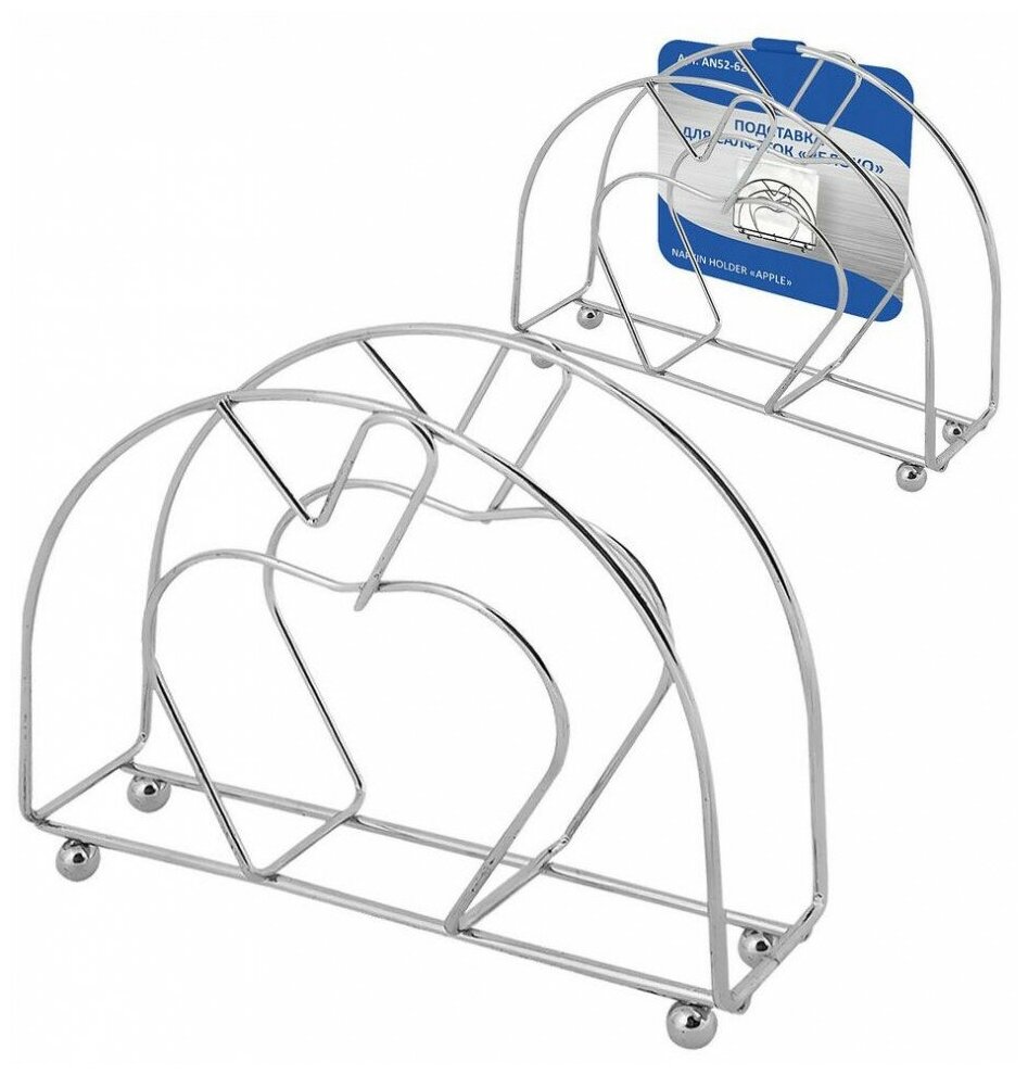 Подставка для салфеток Мультидом Яблоко AN52-62