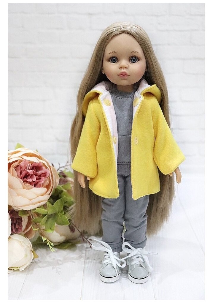 Комплект одежды и обуви для кукол Paola Reina 32 см, серый