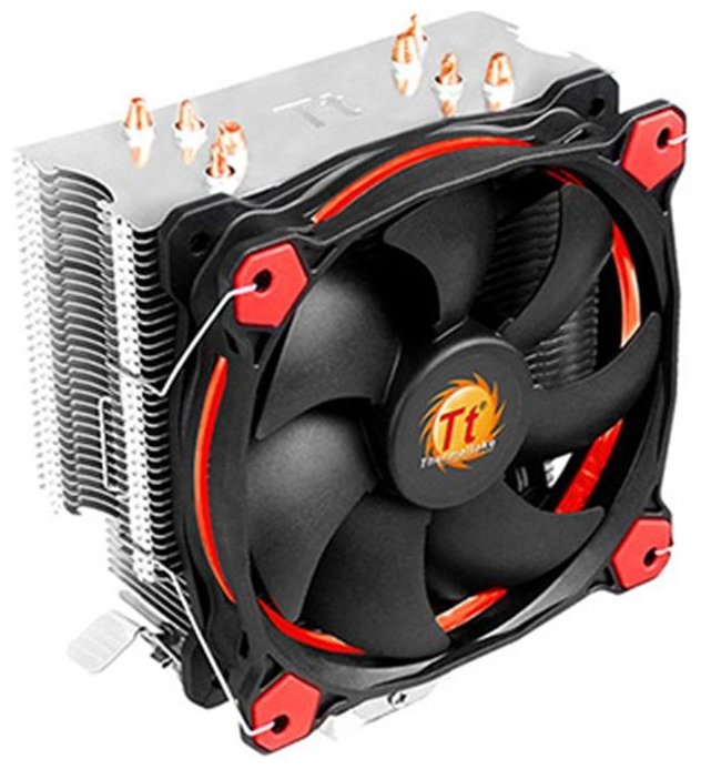 Thermaltake Кулер для процессора Socket775/115x/1200/1366/AM2/AM2+/AM3/AM3+/AM4 Thermaltake Contac Silent 12 CL-P039-AL12BL-A, 150Вт, подсветка (ret)