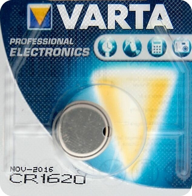 Батарейка Varta CR 1620 Bli 1 Lithium (6620101401) - фото №7