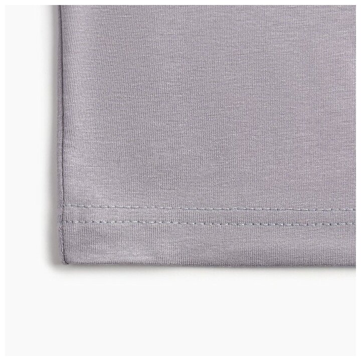 Комплект женский (лонгслив, брюки) MINAKU: Home collection цвет серый, размер 46 - фотография № 9