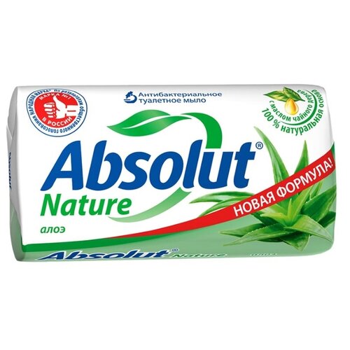 фото Мыло кусковое absolut nature алоэ