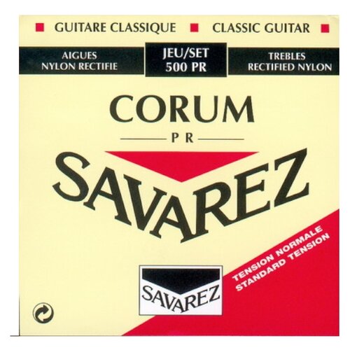 фото Струны для классической гитары savarez 500pr corum