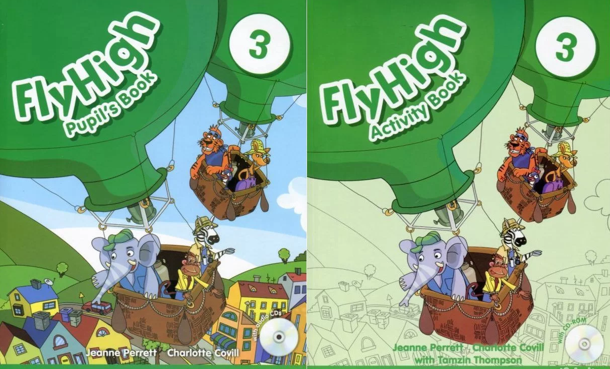 Fly High 3 Pupil's Book with Audio CDs + Activity Book with CD-ROM / Perrett J. & Covill C.