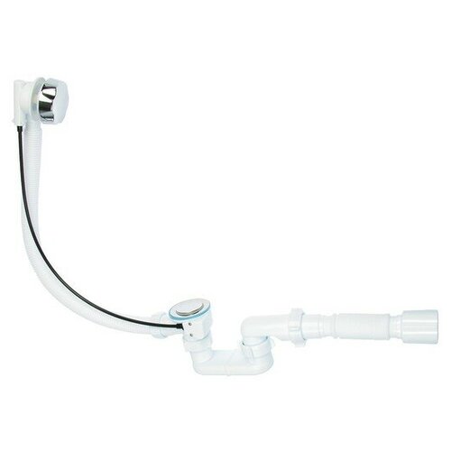 Сифон для ванны АНИ Пласт ЕМ701 1 12 х 40 мм с гофротрубой 50 мм полуавтомат 2398₽