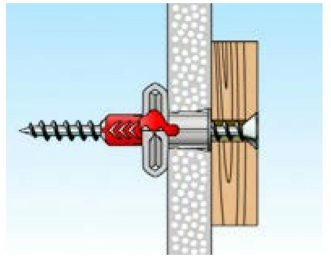 Fischer Duopower 6x30 S Дюбель С Шурупом 50шт 555106 . - фотография № 9