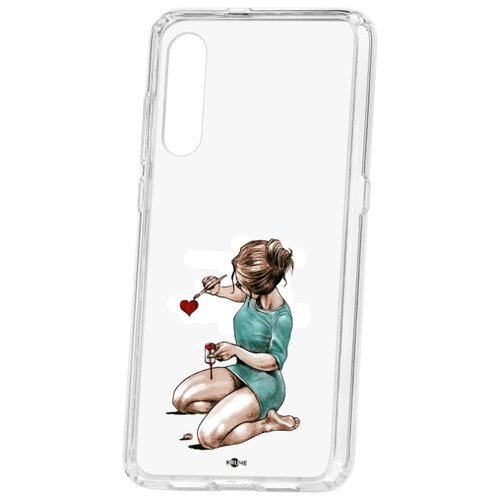 фото Чехол на xiaomi mi 9 kruche print рисуя любовь