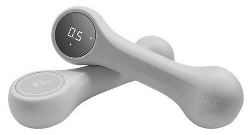 Умные гантели Move It Beat 0.5 кг Серые — купить в интернет-магазине по ...