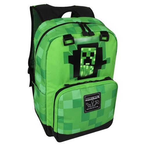 фото Jinx рюкзак minecraft creepy creeper, зеленый