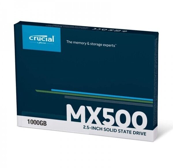 Накопитель SSD 2.5'' Crucial MX500 1TB 3D NAND TLC 560/510MB/s 95K/90K IOPS MTTF 1.8M 7mm - фото №9