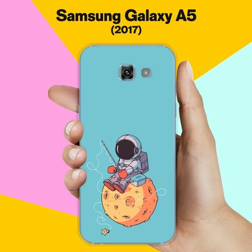 Силиконовый чехол на Samsung Galaxy A5 (2017) Рыбалка / для Самсунг Галакси А5 2017 силиконовый чехол хобби рыбалка 6 на samsung galaxy a5 2017 самсунг галакси а5 2017