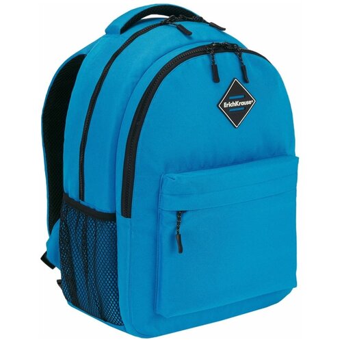 фото Ученический рюкзак erichkrause easyline с двумя отделениями 20l neon blue (в пакете по 1шт.) (48613)