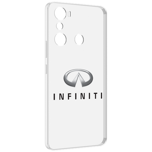 Чехол MyPads Infiniti-3 мужской для Infinix Hot 20i задняя-панель-накладка-бампер чехол mypads ford 3 мужской для infinix hot 20i задняя панель накладка бампер