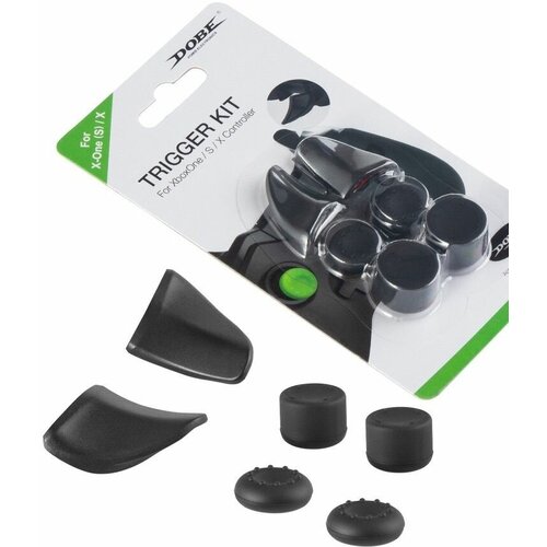 Накладки на Стики и Триггеры - курки для геймпада Xbox One / Series S X Dobe WTY-19263 dobe rechargeable battery pack for x box xbox one s x controller spare control gamepad charger charging play and charge kit dock