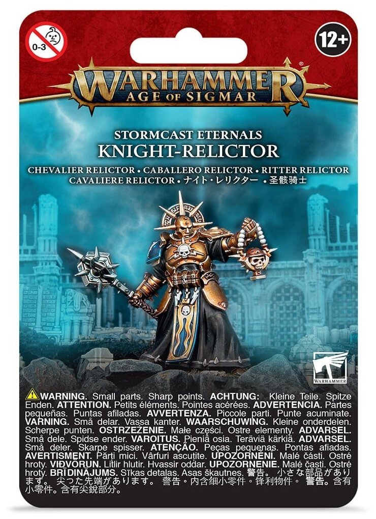 96-56GW Набор Грозорожденные Вечные. Рыцарь-Реликтор (AoS: Stormcast Eternals Knight-Relictor)