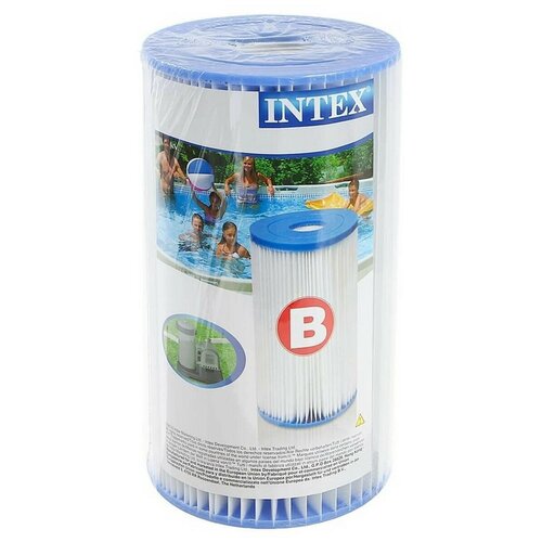 картридж сменный katadyn pocket water filter белый Intex Картридж 29005/59905, 14.7х15х25 см, ⌀ 14.7 см, белый