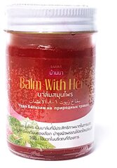 Бальзам Banna Balm With Herb красный, 50 г, 50 мл