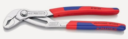 Изображение товара Клещи переставные Knipex 8705250 Cobra®, хромированные, 250 mm