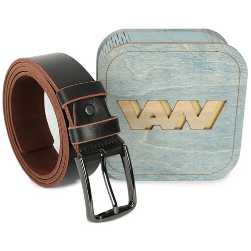 фото Ремень мужской кожаный широкий из натуральной кожи универсальный rezerw