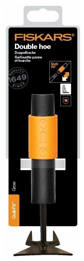 Тяпка для прополки Fiskars QuikFit 25см - фото №5