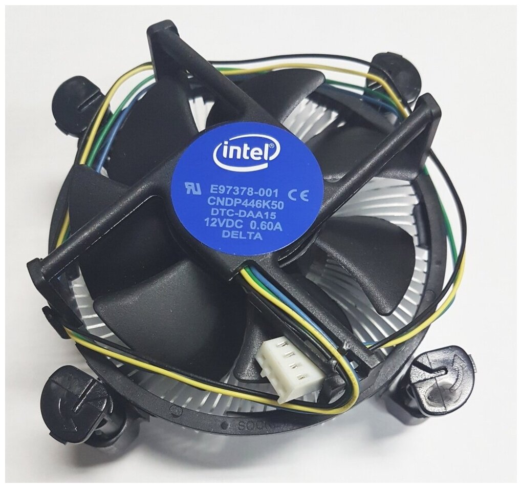 Кулер Intel E97378 (1150/1151/1155, 73W, 1000-2200rpm, 23dB, 4pin, медь+алюминий) OEM - фото №15