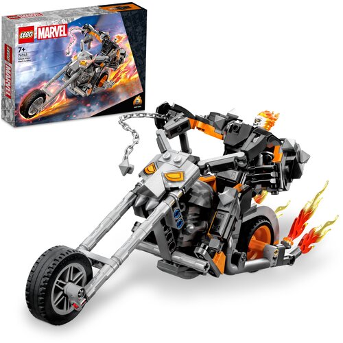 Конструктор LEGO Super Heroes, Ghost Rider Mech & Bike 76245 конструктор мега макс 2
