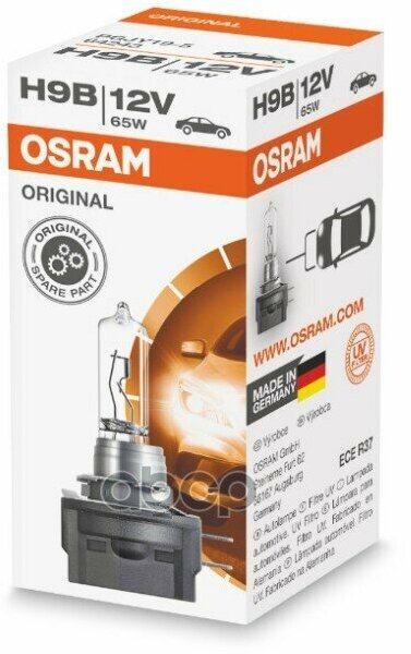 Лампа 12V H9b 65W Pgjy19-5 Osram Original Line 1 Шт. 64243 Osram арт. 64243