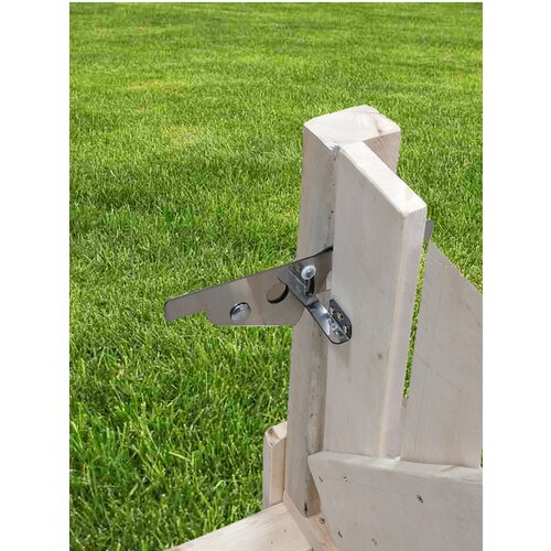 Защелка для калитки, ворот КАК У бабушки из нержавеющей стали