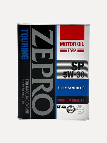 Изображение товара Масло моторное Idemitsu Zepro SP 5w-30 GF-6A, 4 литра, синт, новая канистра