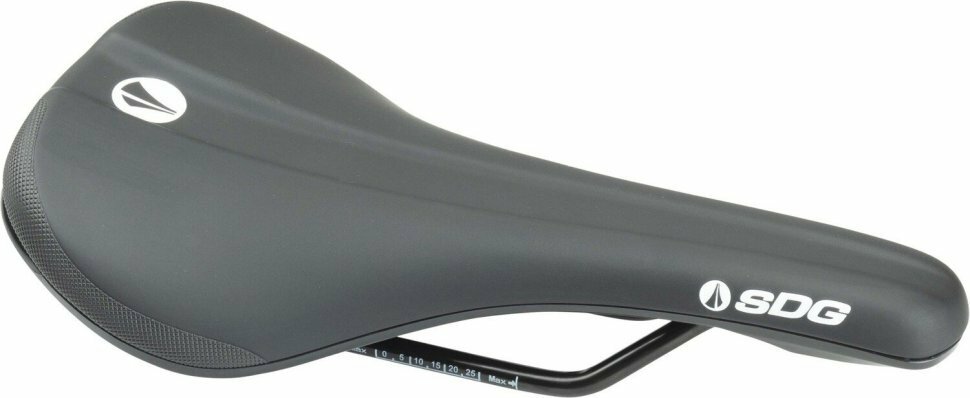 Седло SDG Bel-Air RL 3.0 Steel Black/White (00091DS)